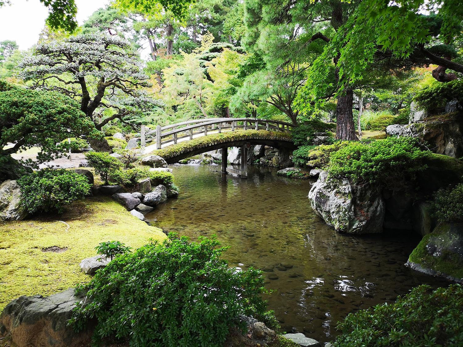 Jardines de Kōkyo.
